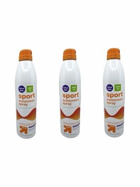 UP&UP Sport Continuous Sunscreen Mist - SPF 50 - Water Resistant - 3 Bottles